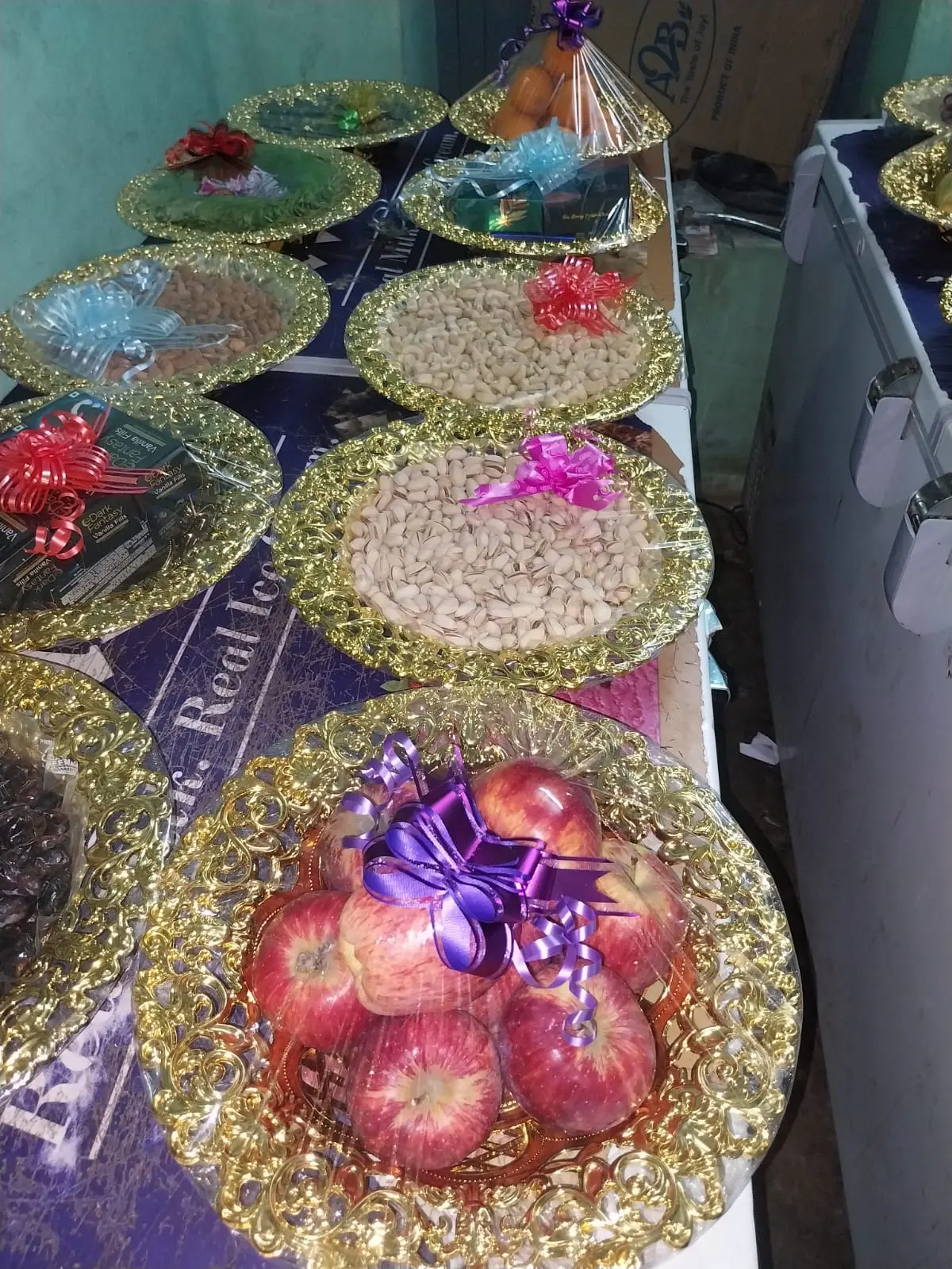 Wedding catering hall decoration